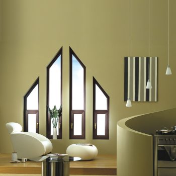 bespoke designed wood window