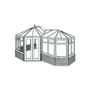 P- Shaped-conservatory