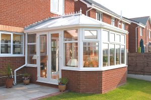 upvc conservatory with a modern design