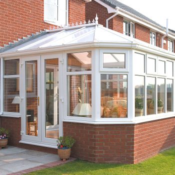 upvc conservatory with a modern design