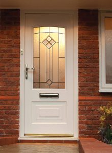 white composite rockdoor