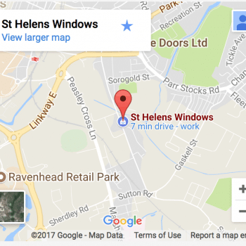 St Helens Home Improvements map