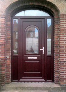 brown upcv doors