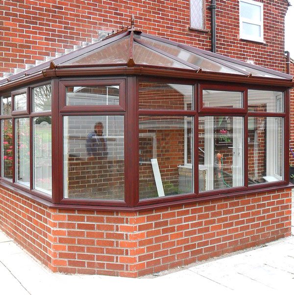 Rosewood upvc victorian conservatory
