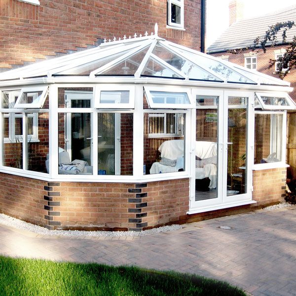 large upvc victorian glass extensions