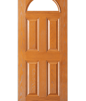 Composite Door Gold Oak Eclat Arch