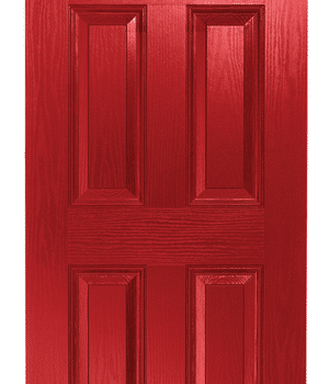 Composite Door Red Classical