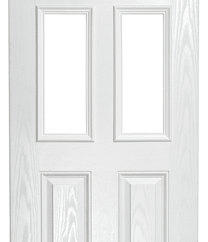 Composite Door White Eclat