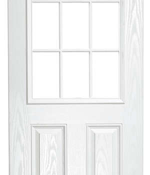 Composite Door White Elegance Georgian