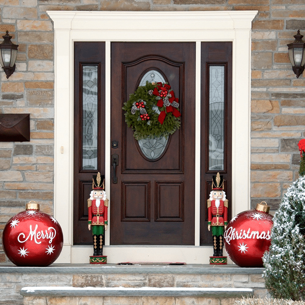 How To Decorate Your Door For Christmas
