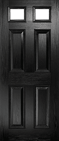 Black Classical Door