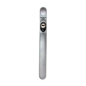 Satin chrome window handle