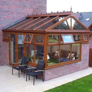 glass roof conservatory