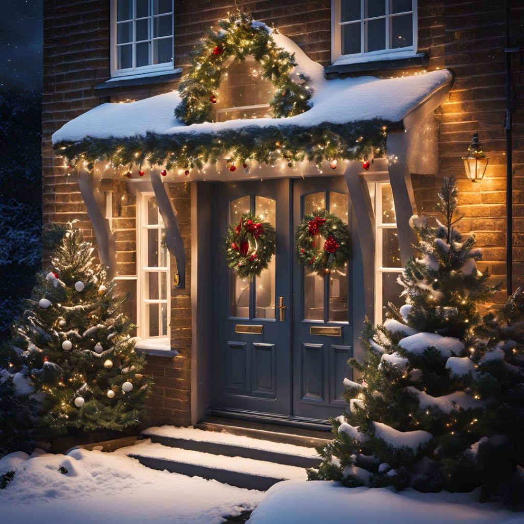 How to Decorate Your Entrance for Christmas?