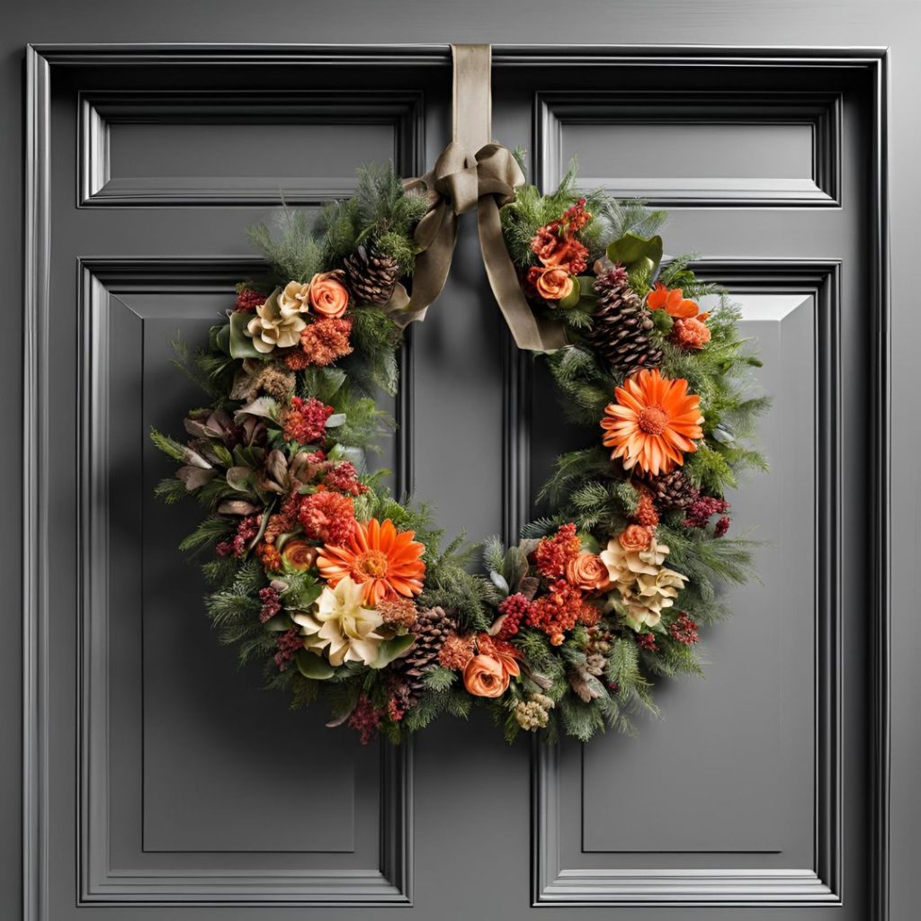 How to Hang a Heavy Wreath on a uPVC Door?