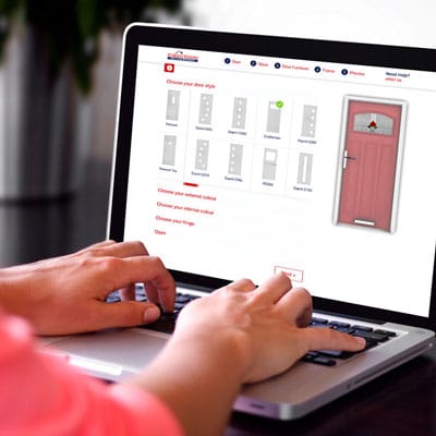 composite uPVC door